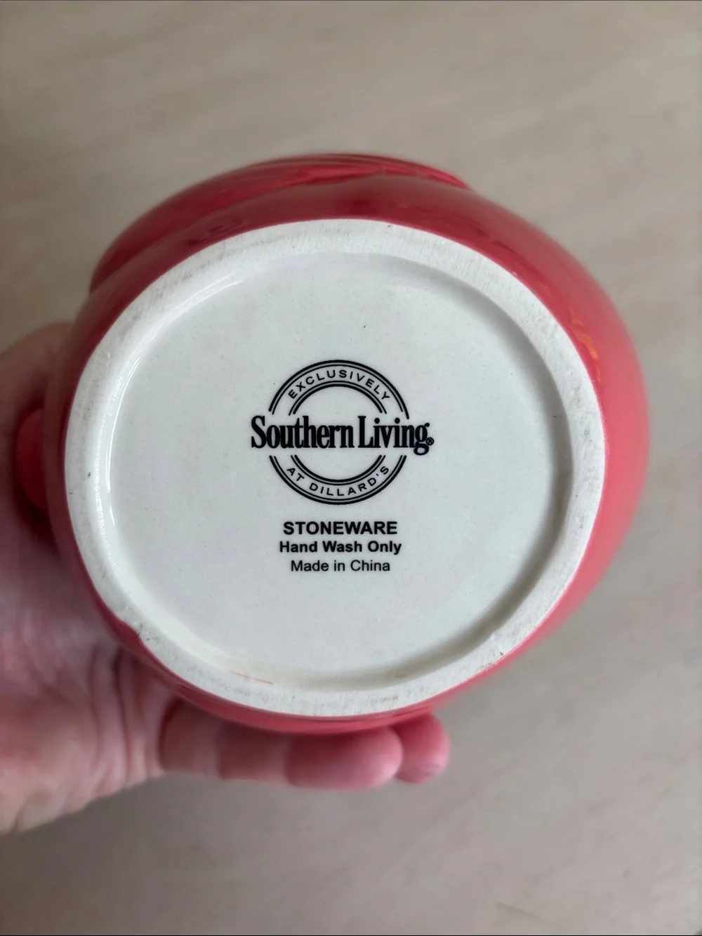 Southern Living  flamingo, coral measuring cups. Set of 4.